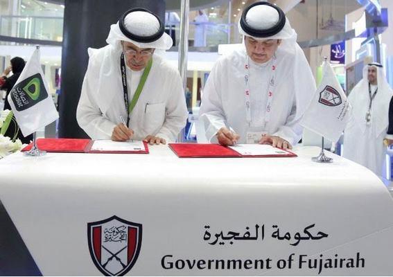 اتفاقية تعاون و شراكة بين بلدية الفجيرة و شركة مجموعة الإمارات للاتصالات