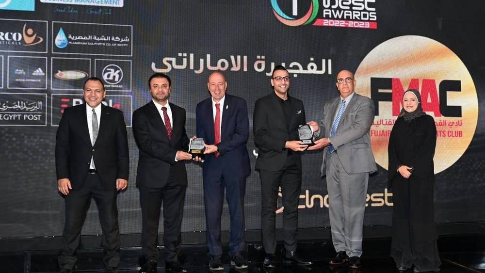 «الفجيرة للفنون القتالية» يفوز بجائزة أفضل نادٍٍ عربي